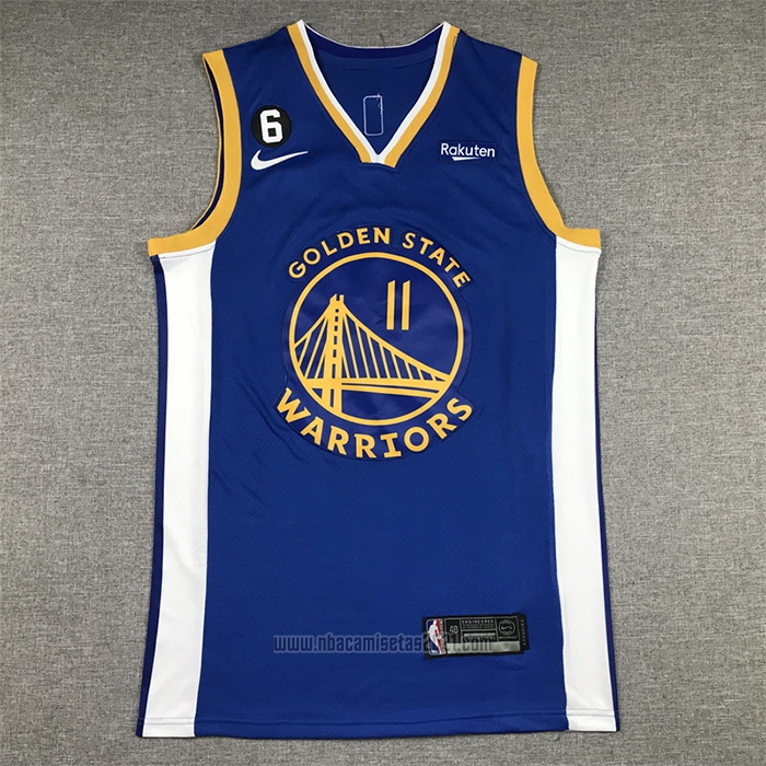 Camiseta Golden State Warriors Klay Thompson #11 Icon 2022-23 Azul